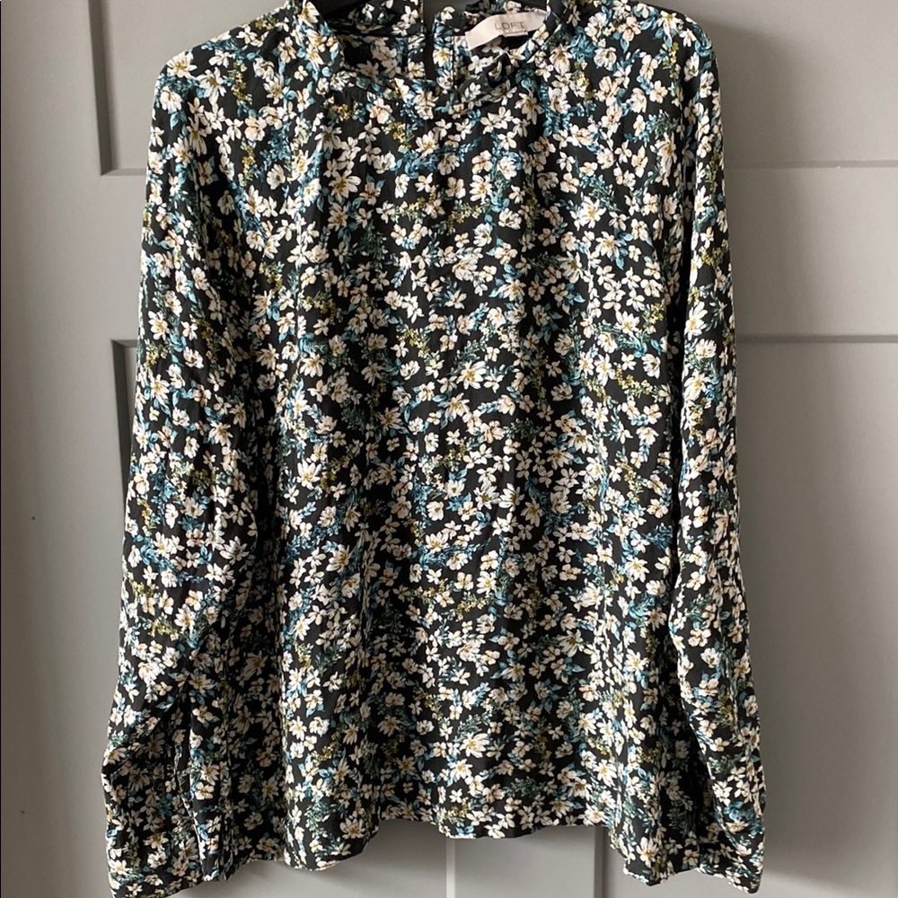 LOFT Floral Blouse
